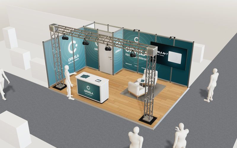 Messestand-Planer EXPO GRID – 3D-Vorschau