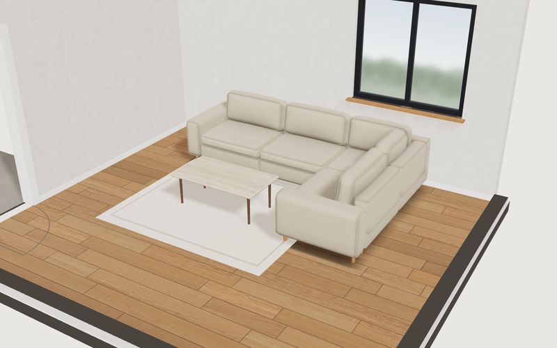 Modulsofa im eigenen Raum – 3D-Vorschau
