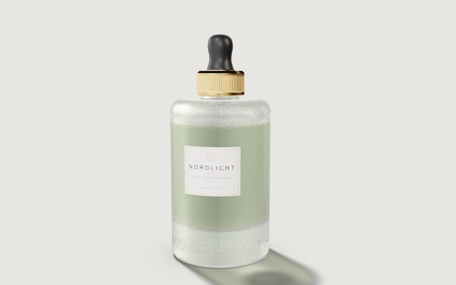 Cosmetics bottle – preview