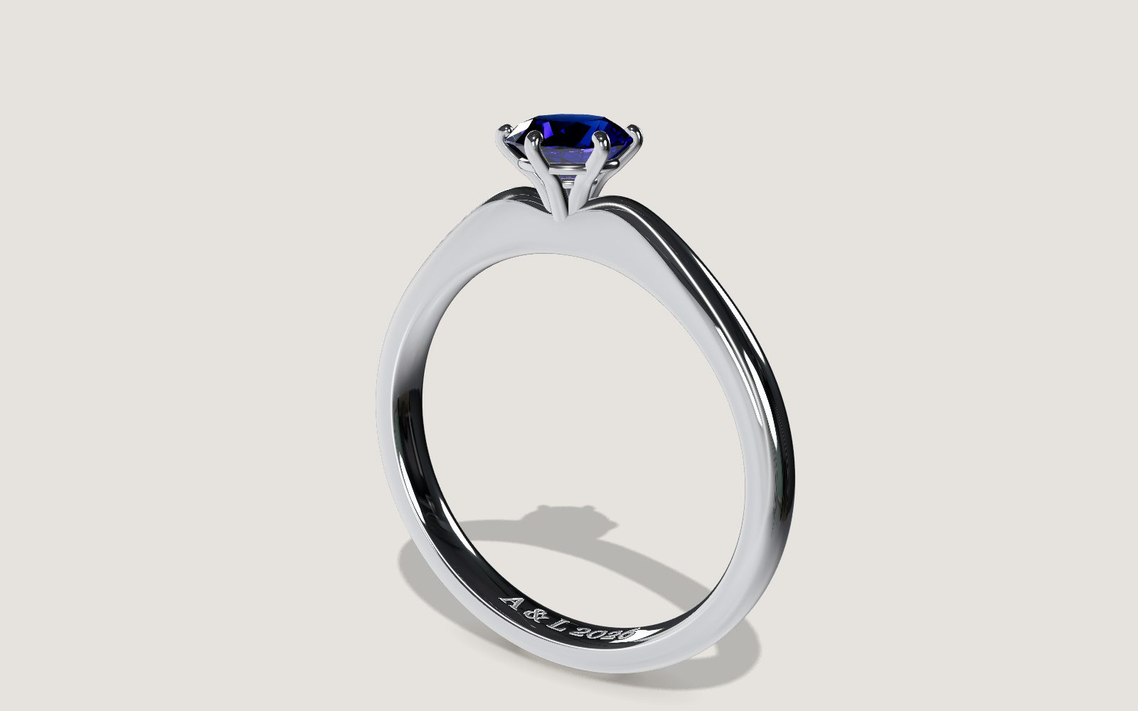 Solitaire ring – preview